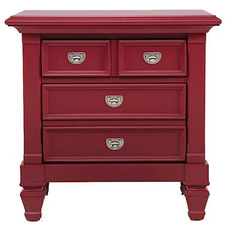 4 Drawer Nightstand